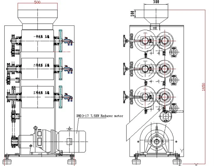 Roll Coffee Grinding Machine