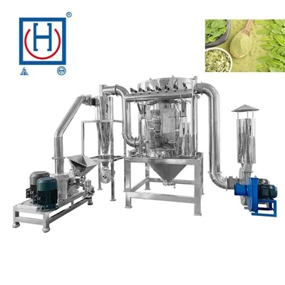 Moringa-Blatt-Pulvermühle